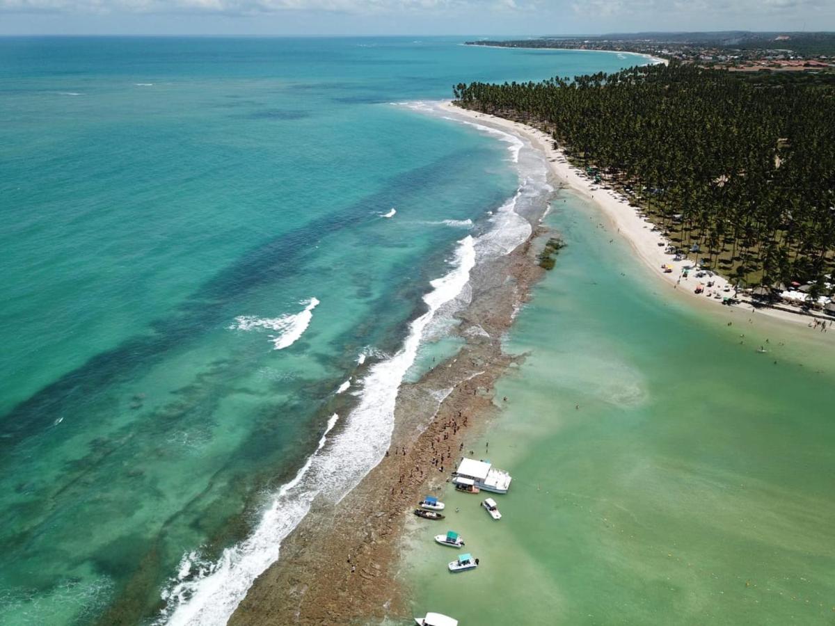 Bangalôs do Gameleiro Praia dos Carneiros Bagian luar foto
