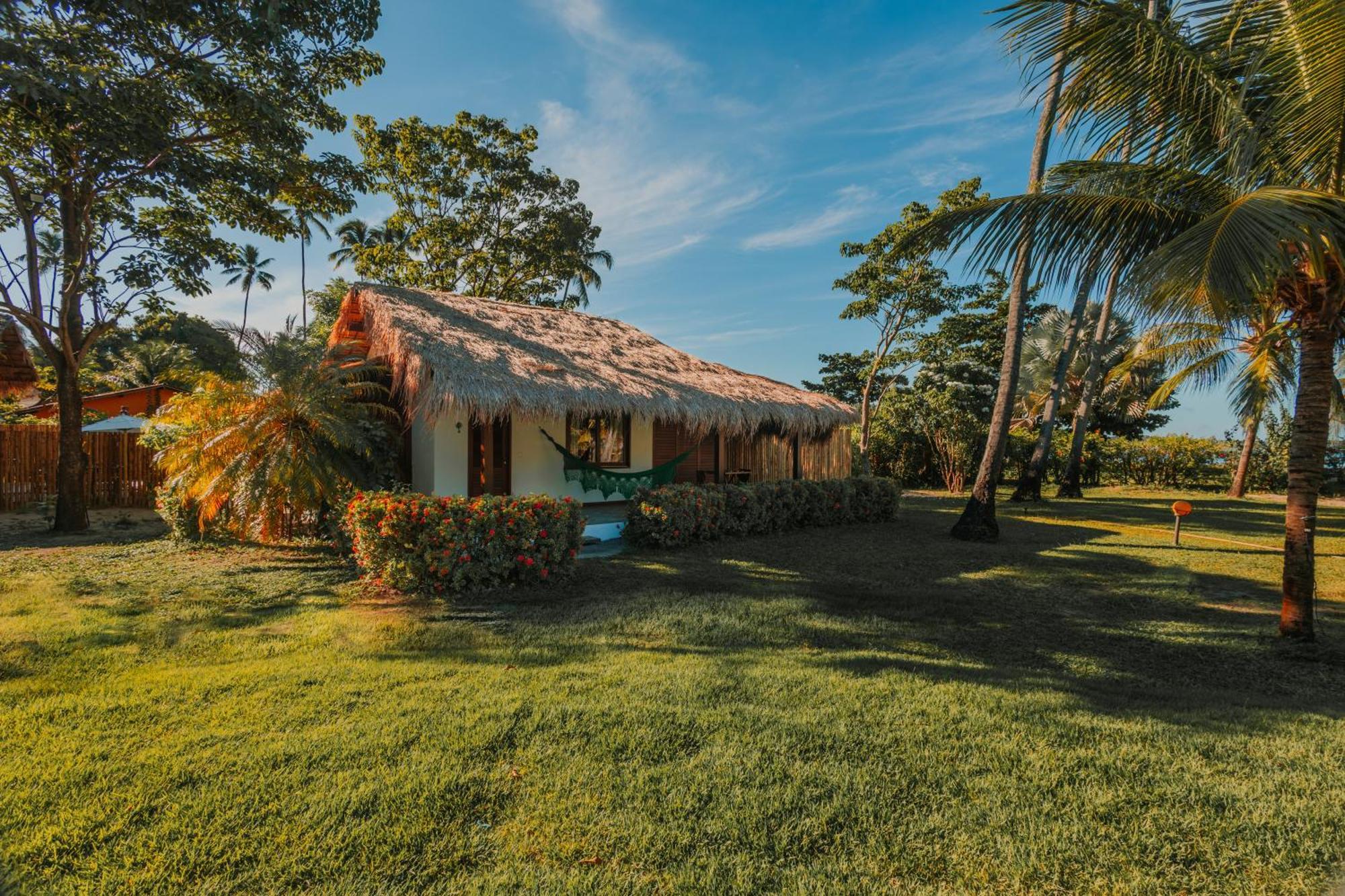 Bangalôs do Gameleiro Praia dos Carneiros Bagian luar foto