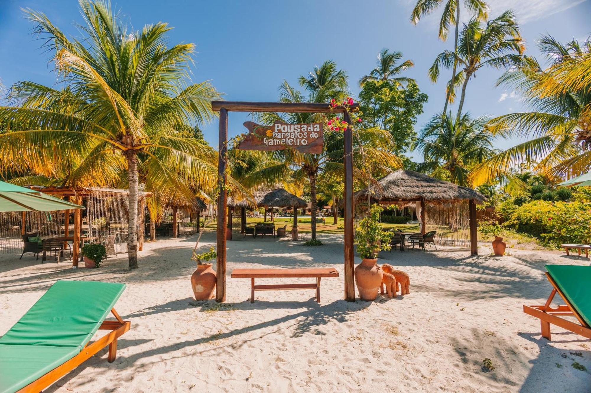 Bangalôs do Gameleiro Praia dos Carneiros Bagian luar foto