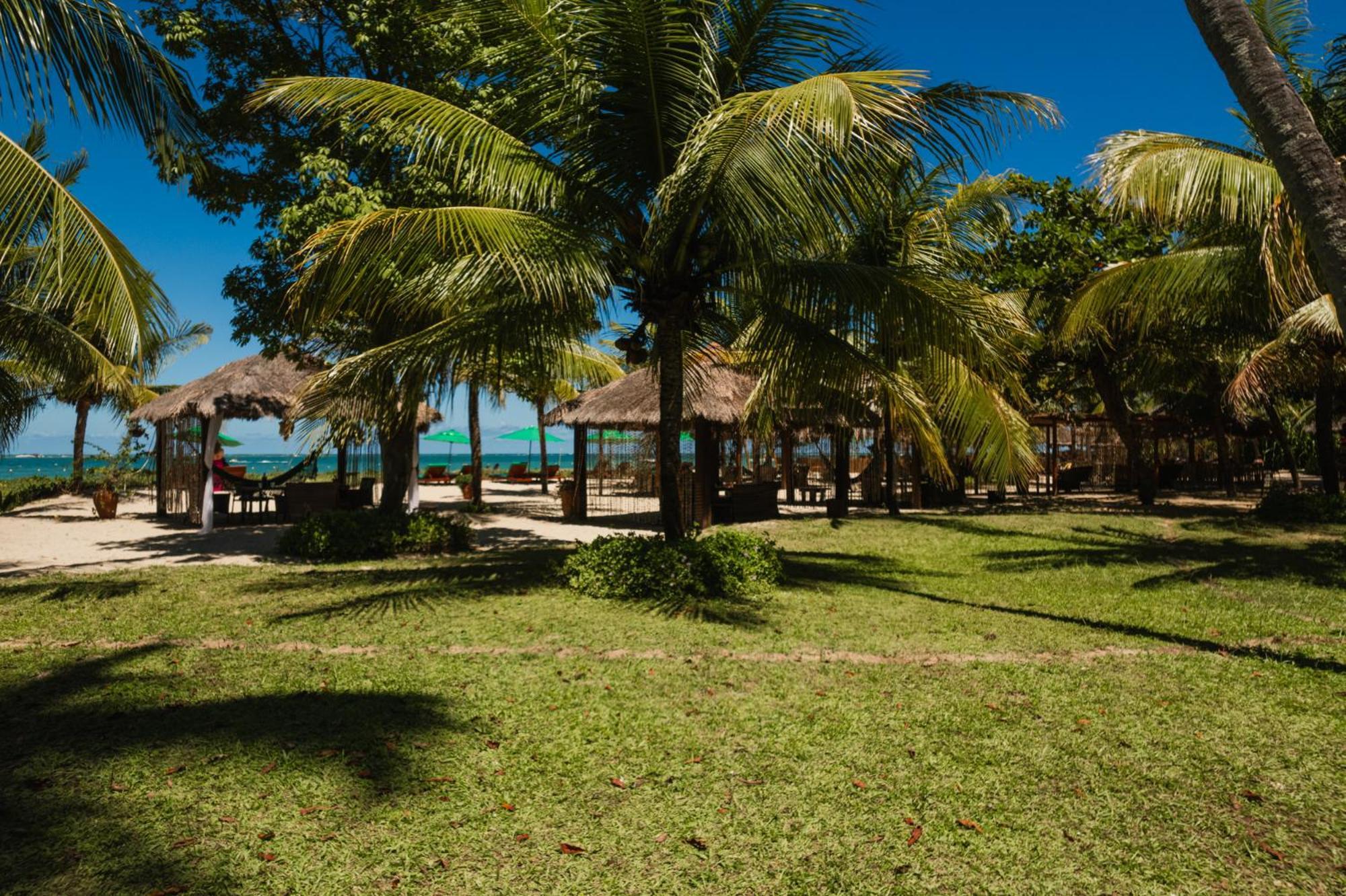 Bangalôs do Gameleiro Praia dos Carneiros Bagian luar foto