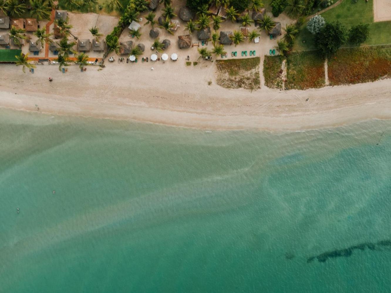 Bangalôs do Gameleiro Praia dos Carneiros Bagian luar foto