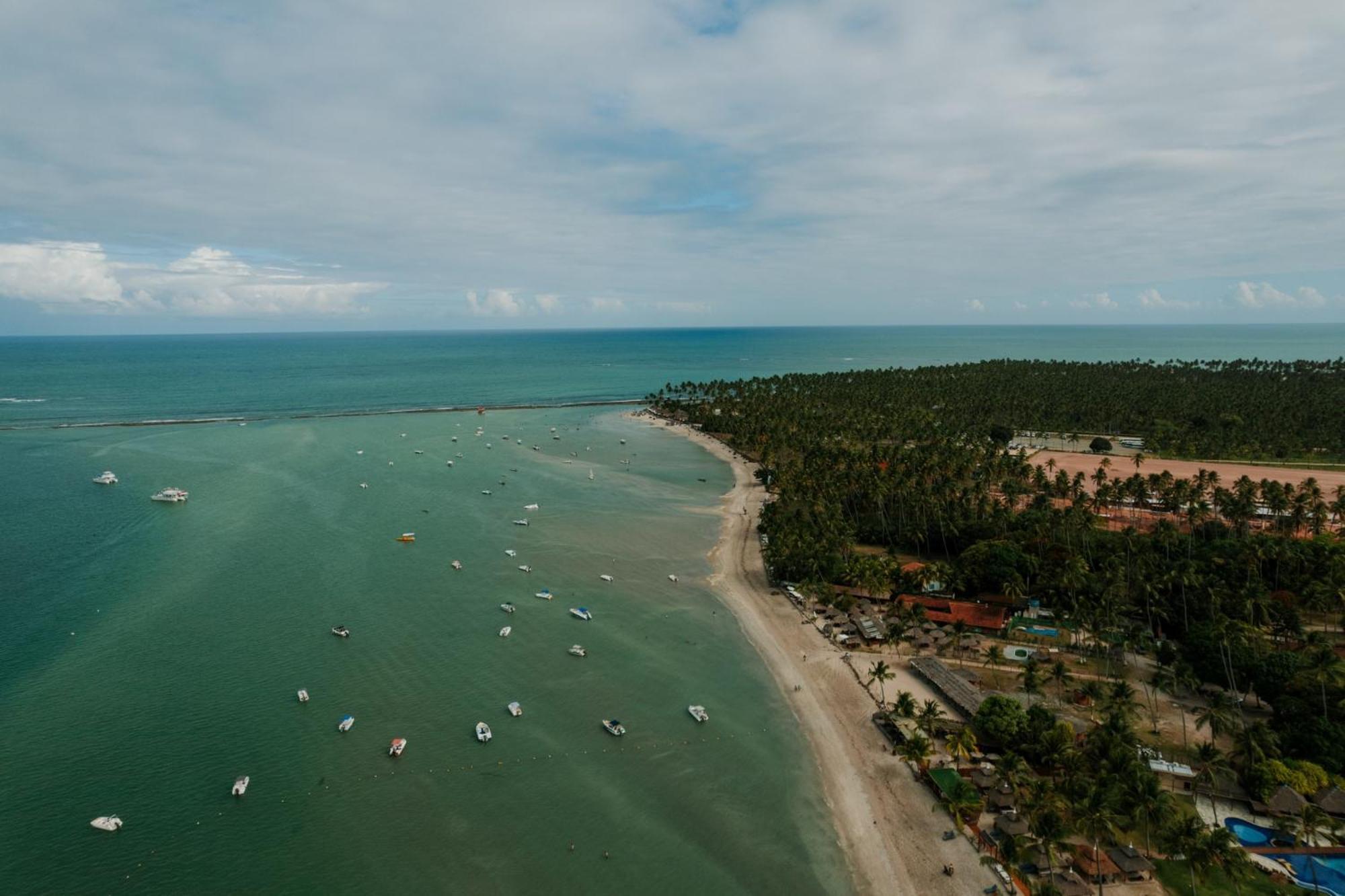 Bangalôs do Gameleiro Praia dos Carneiros Bagian luar foto